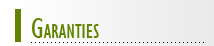 Les garanties